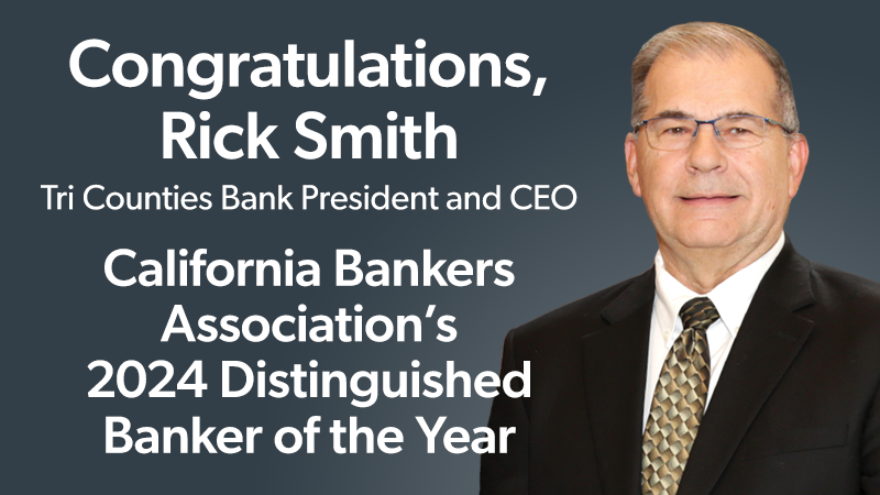 Rick Smith, Distinguished Banker of the Year 2024