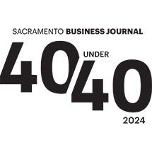 Sacramento Business Jounal 40 Under 40 Award 2024